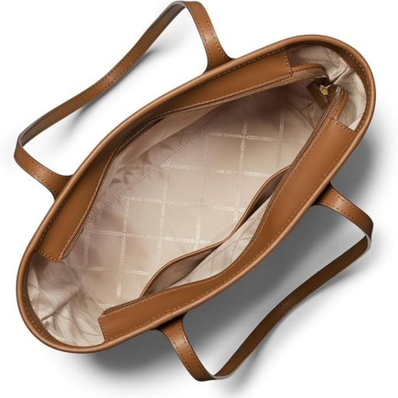 Michael Kors Brown Monogram Tote Bag NWT - Picture 6 of 17